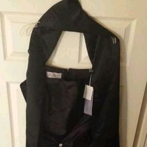 Dimitri Designs Black Satin Bridesmaid's Dress